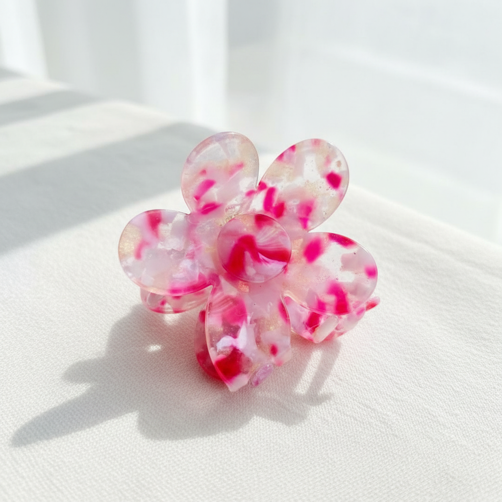 Pink Blossom Hairclip-0